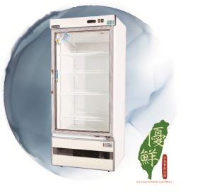 600L單門展示玻璃冷藏冰箱
